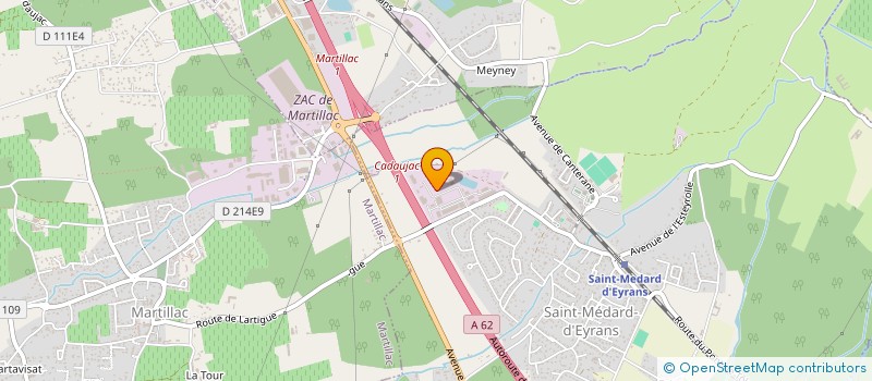 localisation de l'entreprise NP INVEST  SAINT MEDARD D'EYRANS