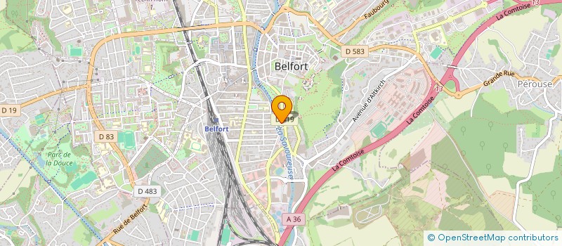 localisation de l'entreprise NP LOCATIONS à BELFORT