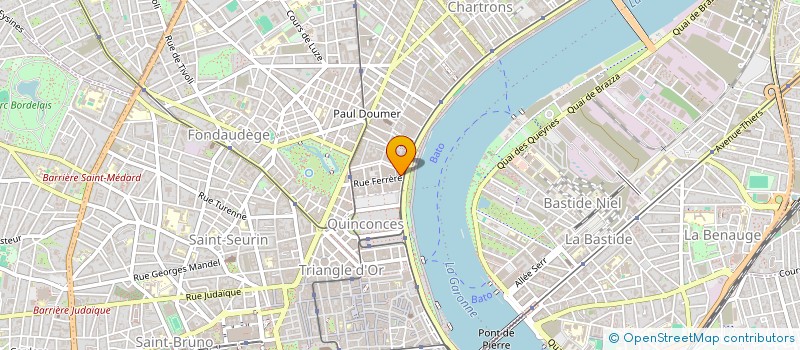 localisation de l'entreprise NP MEDICAL  BORDEAUX