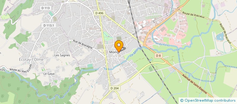 localisation de l'entreprise NP MOBILITY à MONTBRISON