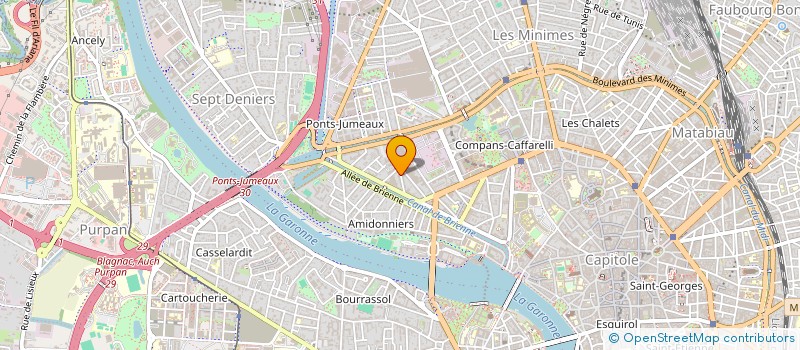 localisation de l'entreprise NP. MONDRAN à TOULOUSE