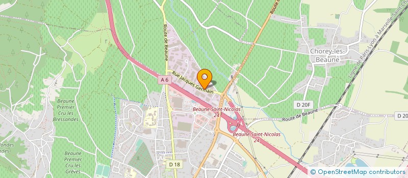 localisation de l'entreprise NP SELECTIONS à SAVIGNY-LES-BEAUNE