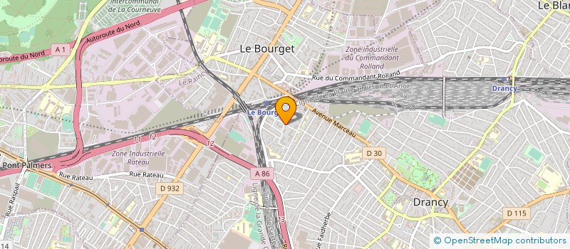 localisation de l'entreprise NP SERVICES à DRANCY