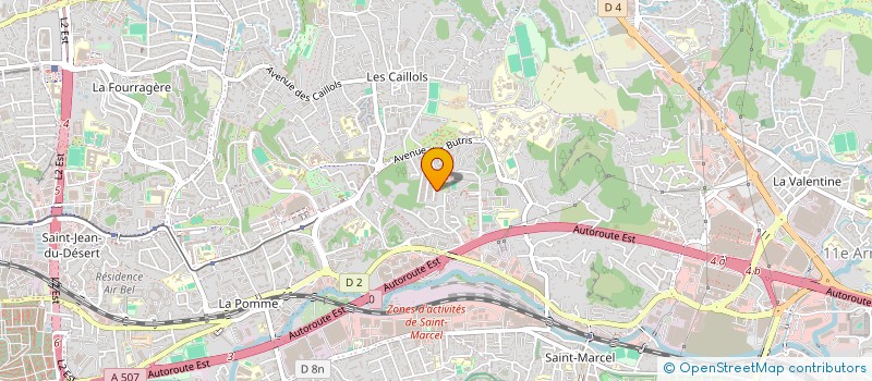 localisation de l'entreprise NP2M SERVICES  MARSEILLE