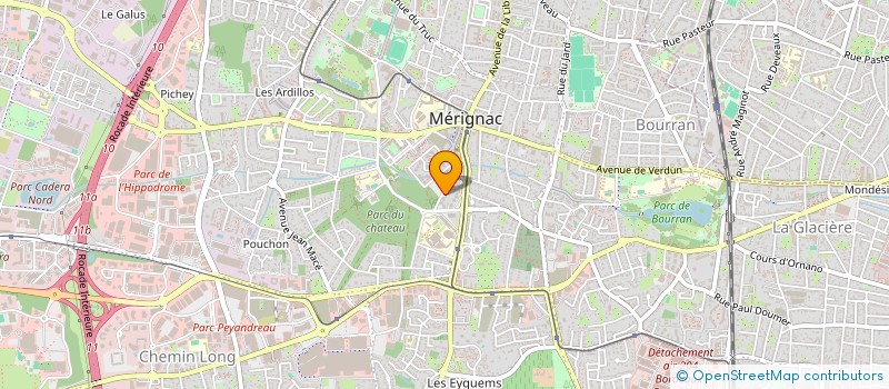 localisation de l'entreprise NP2S  MERIGNAC