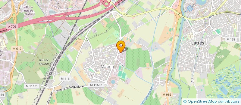 localisation de l'entreprise NPA à LATTES