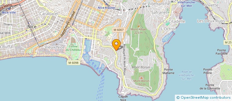localisation de l'entreprise NPAD IMMO à NICE