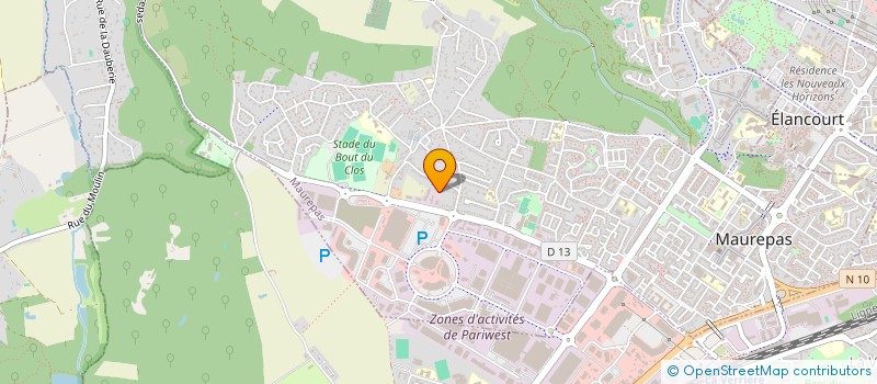 localisation de l'entreprise NPC  MAUREPAS