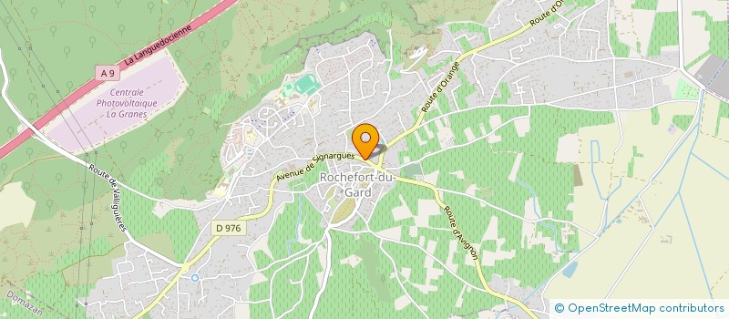 localisation de l'entreprise NPC  ROCHEFORT-DU-GARD