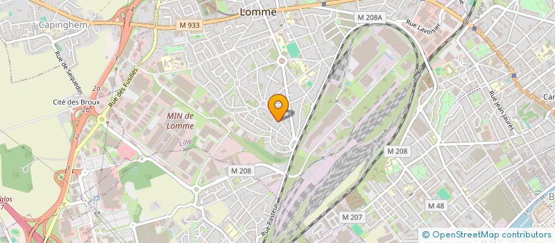 localisation de l'entreprise NPC COMMUNICATION à LILLE