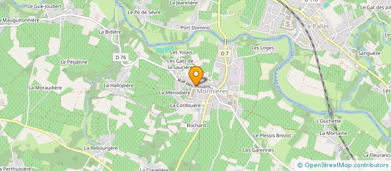 localisation de l'entreprise NPC-ENERGIES  SAINT-FIACRE-SUR-MAINE