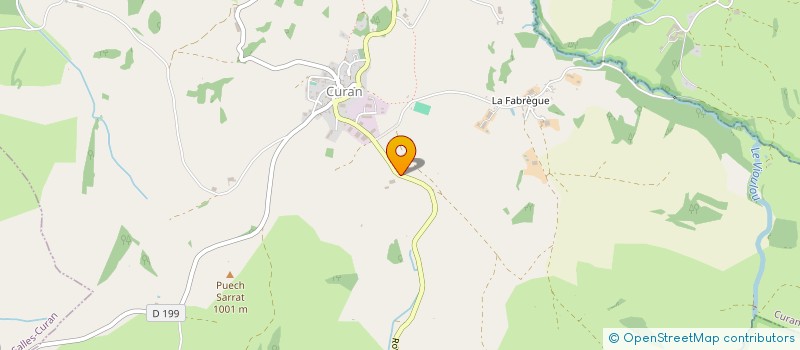 localisation de l'entreprise NPC2  CURAN