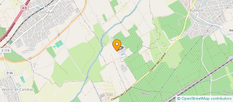 localisation de l'entreprise NPCB EVENTS  BERNIS