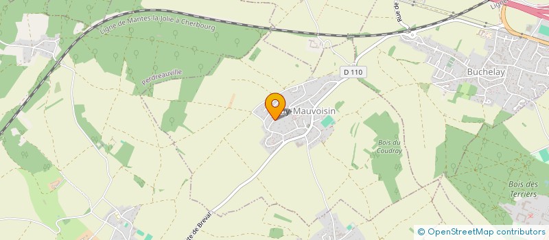 localisation de l'entreprise NPCF  JOUY-MAUVOISIN