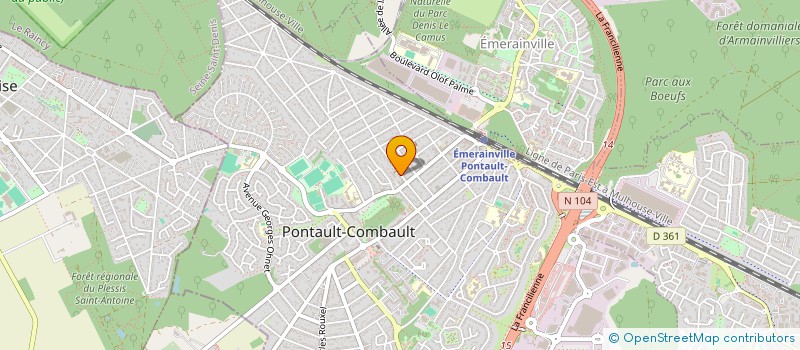 localisation de l'entreprise NPCL à PONTAULT-COMBAULT
