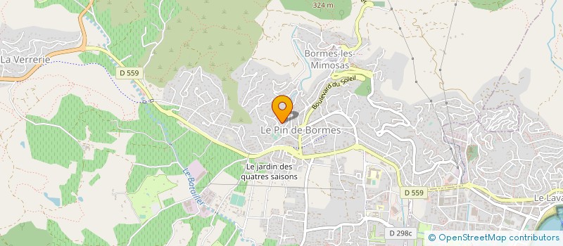 localisation de l'entreprise NPH GROUP à BORMES-LES-MIMOSAS