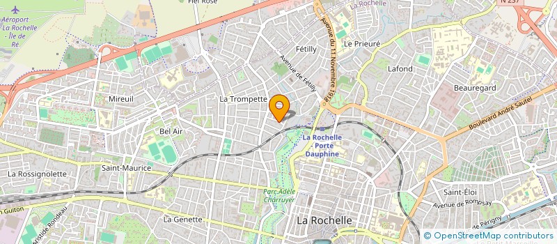 localisation de l'entreprise NPHF  LA ROCHELLE