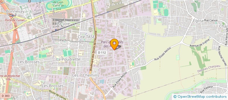 localisation de l'entreprise NPI EXPORT à DECINES-CHARPIEU