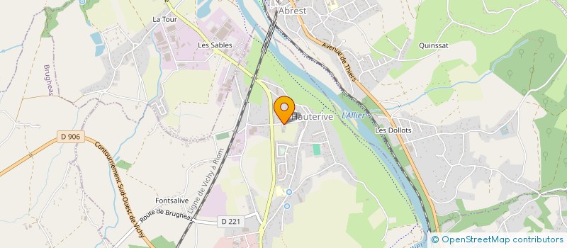 localisation de l'entreprise NPIMMO à HAUTERIVE