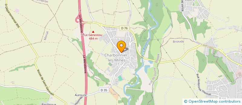 localisation de l'entreprise NPJ  CHARBONNIER-LES-MINES