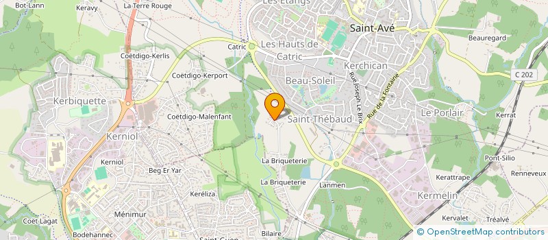 localisation de l'entreprise NPK CONSEILS  SAINT-AVE
