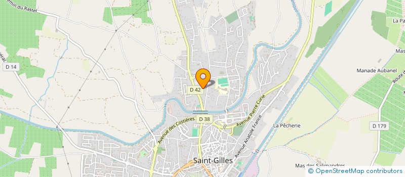 localisation de l'entreprise NPK TRANSPORTS à SAINT-GILLES