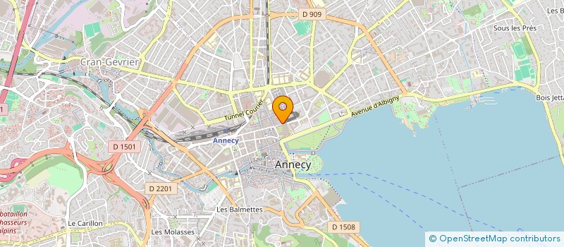 localisation de l'entreprise NPLH  ANNECY