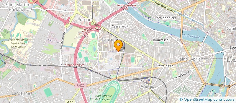 localisation de l'entreprise NPLJ à TOULOUSE