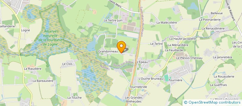 localisation de l'entreprise NPMF  SUCE-SUR-ERDRE