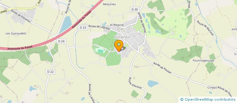 localisation de l'entreprise NPN  FLORENTIN