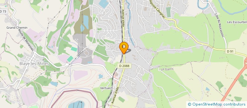 localisation de l'entreprise NPN IMMOBILIER  BLAYE-LES-MINES