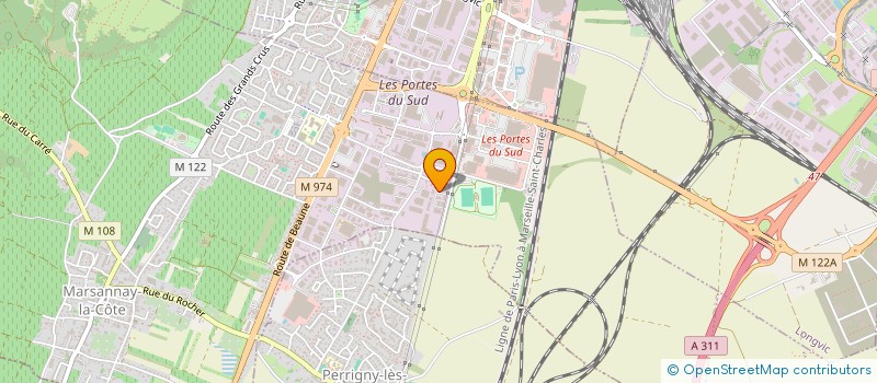 localisation de l'entreprise NPN INVEST à MARSANNAY-LA-COTE