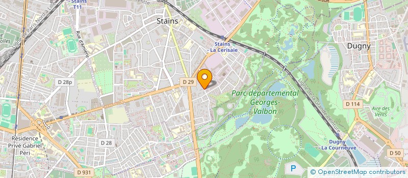 localisation de l'entreprise NPN LAUBA à STAINS