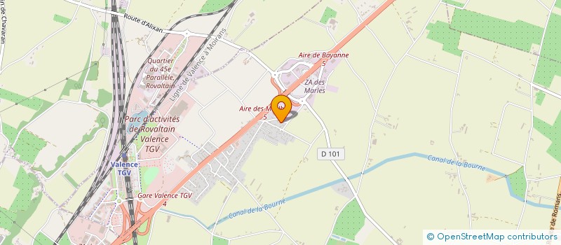 localisation de l'entreprise NPNG IMMO à ALIXAN