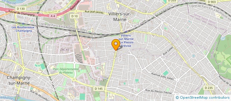 localisation de l'entreprise NPNG TRANSPORT à VILLIERS-SUR-MARNE