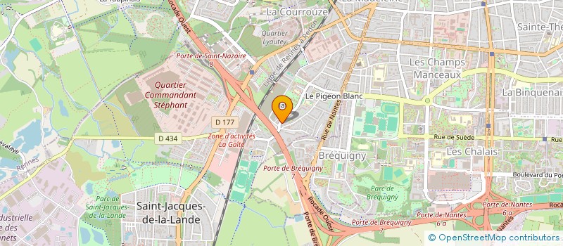 localisation de l'entreprise NPO EUROPE à SAINT-JACQUES-DE-LA-LANDE