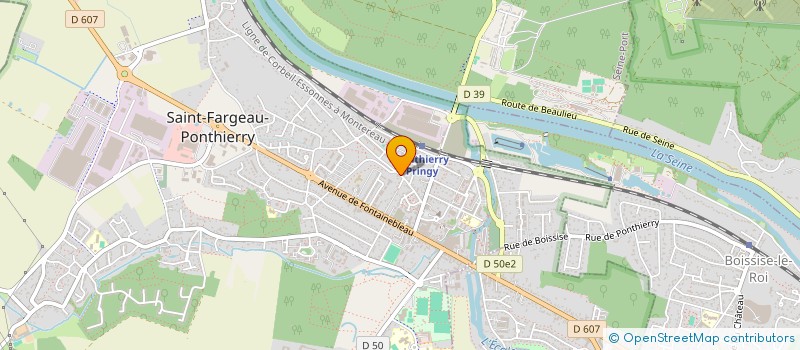 localisation de l'entreprise NPOSITIVA  SAINT-FARGEAU-PONTHIERRY