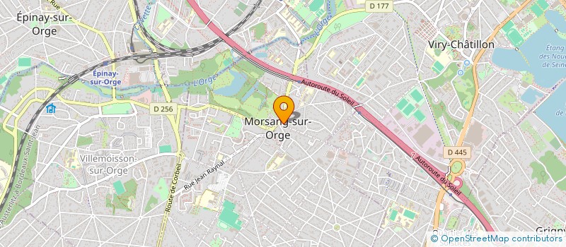 localisation de l'entreprise NPS à MORSANG-SUR-ORGE