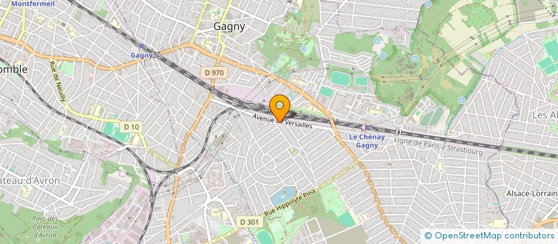 localisation de l'entreprise NPS à GAGNY
