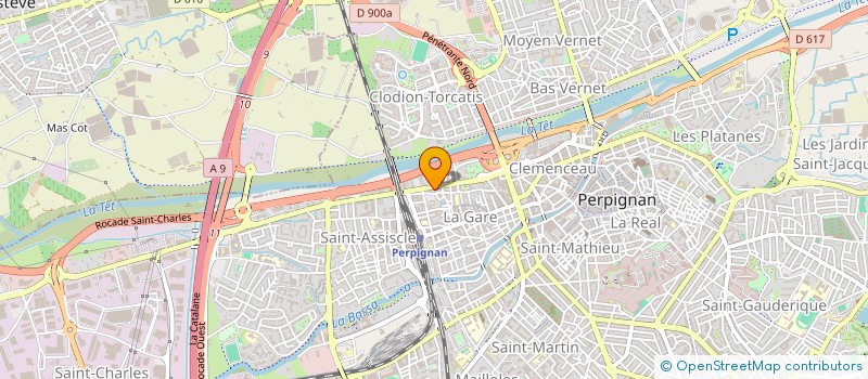 localisation de l'entreprise NPS IMMO à PERPIGNAN