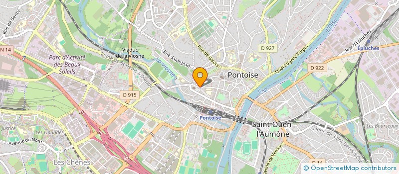 localisation de l'entreprise NPS PRIVEE à PONTOISE