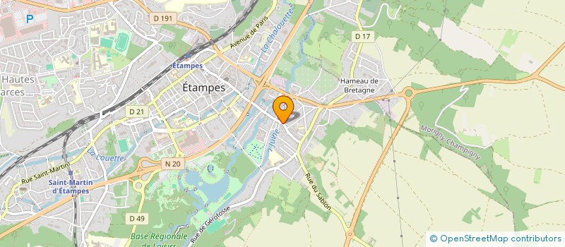 localisation de l'entreprise NPSIC à ETAMPES
