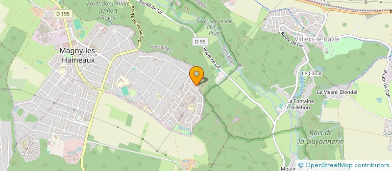 localisation de l'entreprise NPSYS  MAGNY-LES-HAMEAUX