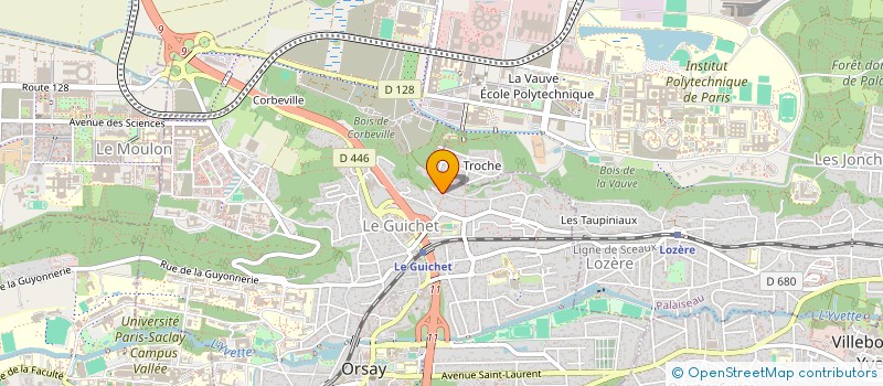 localisation de l'entreprise NPT FRANCE SAS à ORSAY
