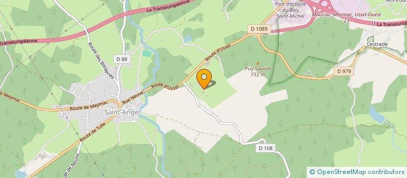 localisation de l'entreprise NPV SOLAR EXPLOITATION  SAINT-ANGEL