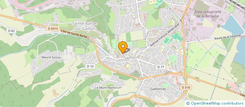 localisation de l'entreprise NPWA  GAILLON