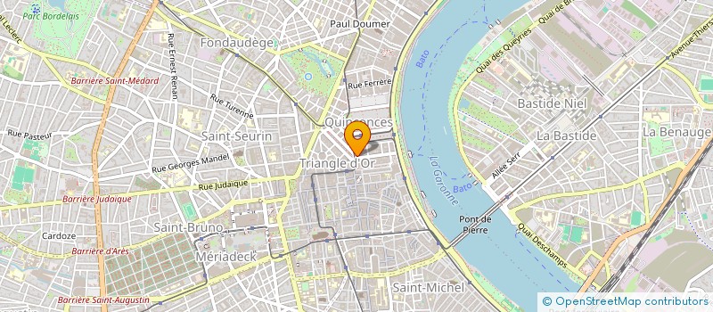 localisation de l'entreprise NQCDP  BORDEAUX