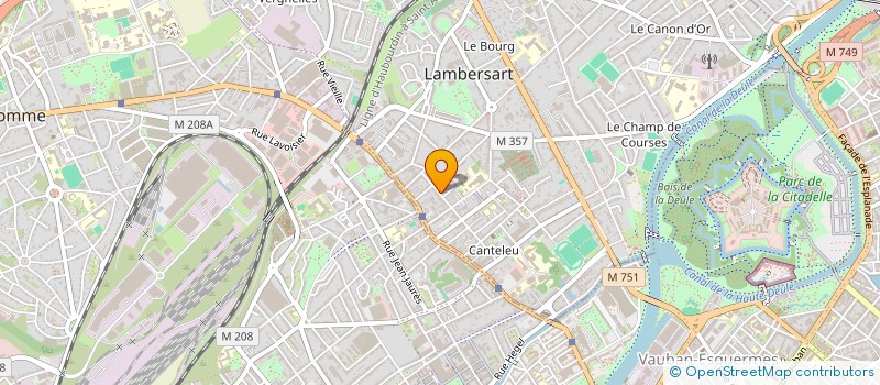 localisation de l'entreprise NQM30 IT CONSULTING à LAMBERSART