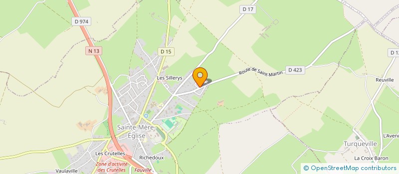 localisation de l'entreprise NR à CARENTAN-LES-MARAIS