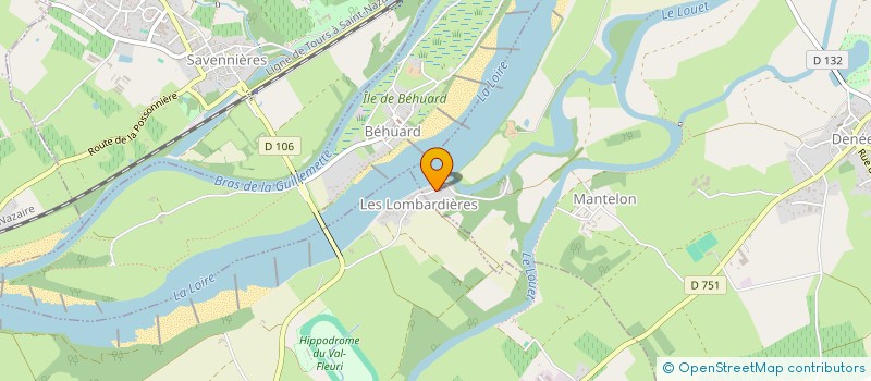 localisation de l'entreprise NR BOISSONS  ANGERS